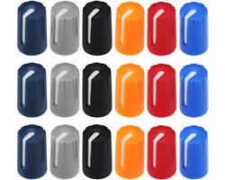 Potentiometer Controleknop - 30 stuks - Precisie D270 - Gemengde kleuren - Draaiknop voor elektrische gitaar en versterker - Geschikt voo...
