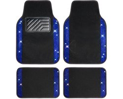 Set van 4 Auto Vloermatten met Rhinestones