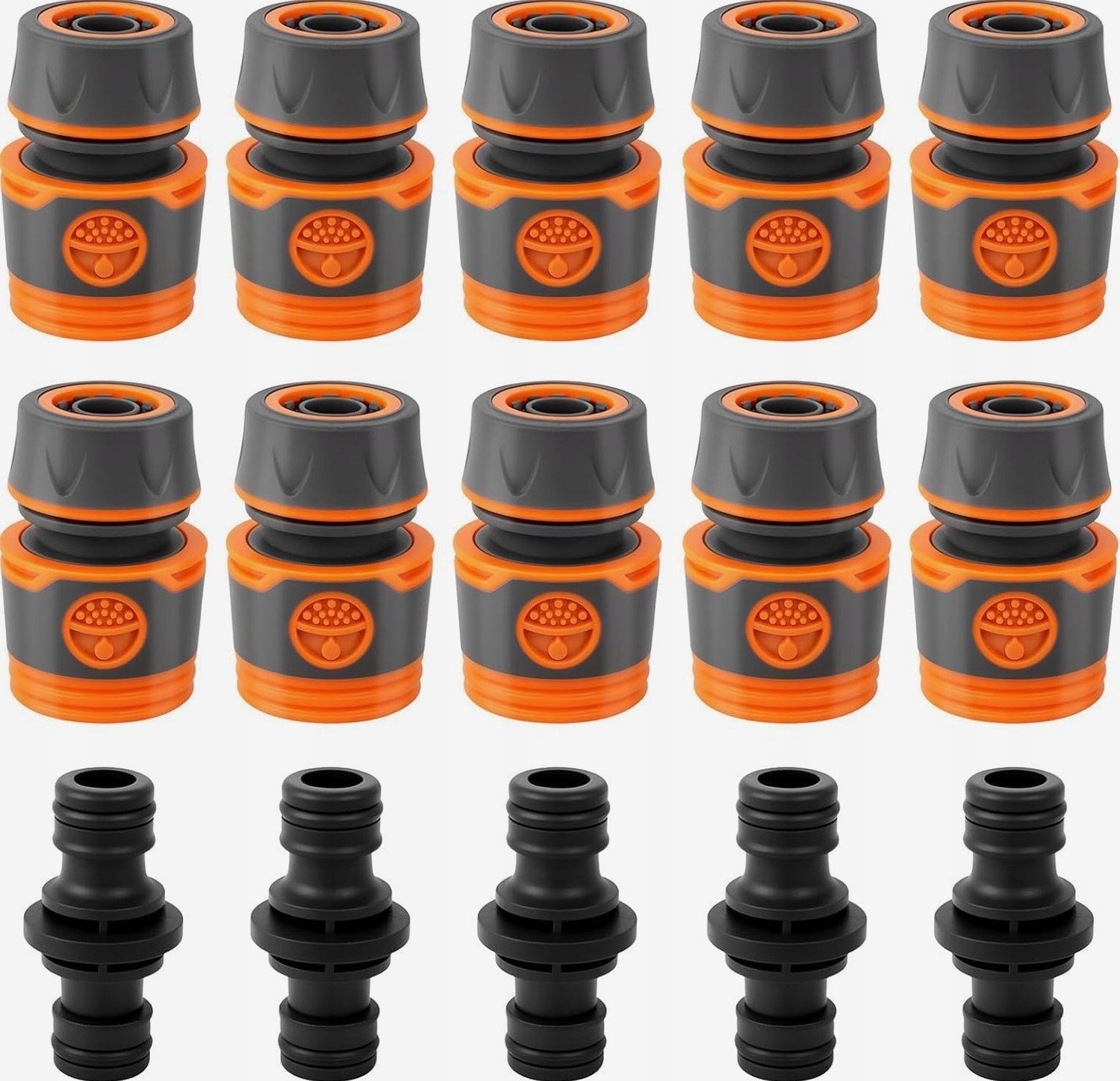 15x Tuinslang Koppelingen 1/2 Inch Snelkoppeling Set