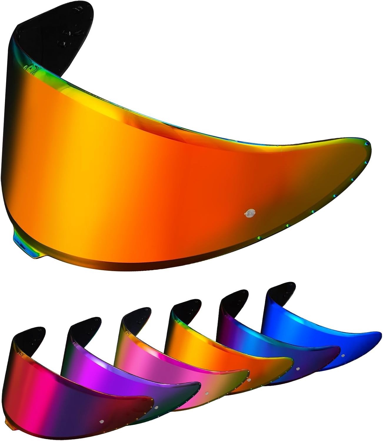Getinte Helm Visor voor Shoei NXR2 Z8 en RF-1400 - UV-bescherming, Vervangingsaccessoire voor Motorhelmen, CWR-F2 CWR-F2R X-Fifteen X15 X-SPR Pro – foto 6