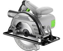 VH Supplies® Invalzaag - Cirkelzaag Inval - Handcirkelzaag - 1200W - 165 mm Zaagblad