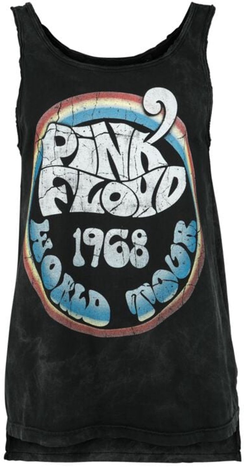 Pink Floyd World Tour Dames Top - zwart - M