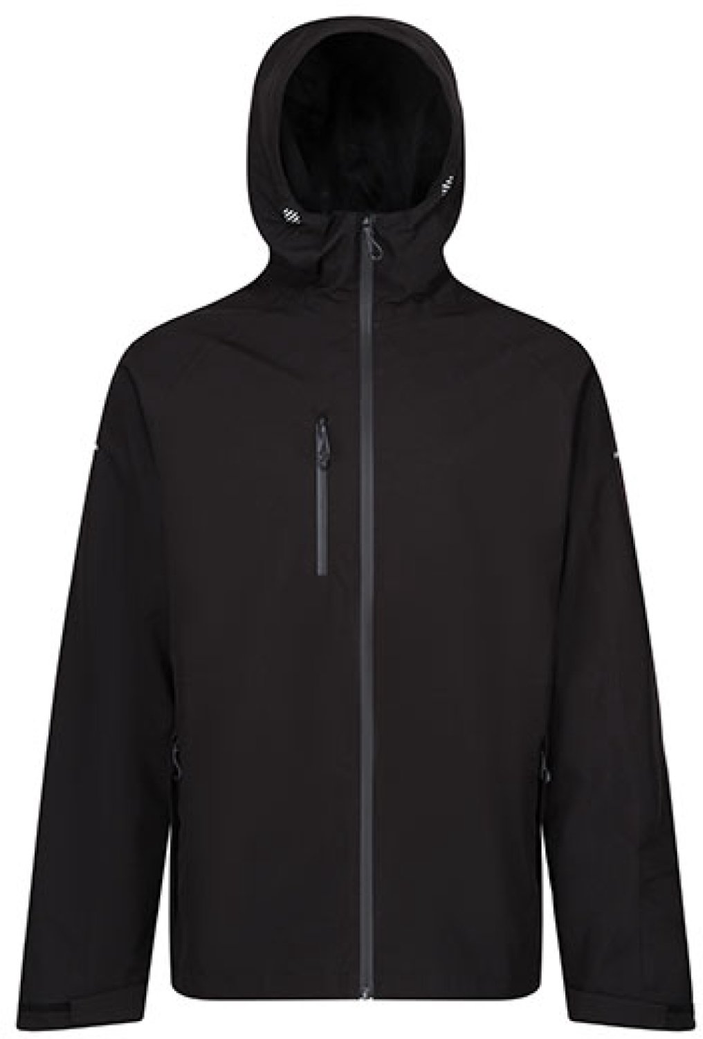 Regatta X-PRO Beacon Brite Light Waterproof Jacket RG5290 - Black/Black - XL
