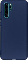 iMoshion Color Backcover Huawei P30 Pro hoesje - donkerblauw