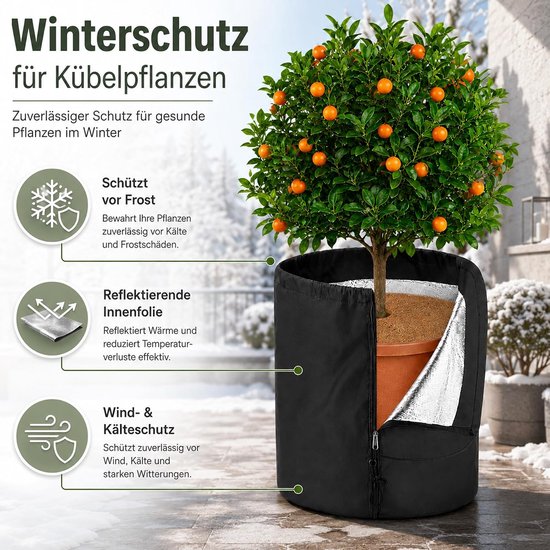 Bescherming voor planten, 2 stuks, 45x50 cm — afbeelding 4