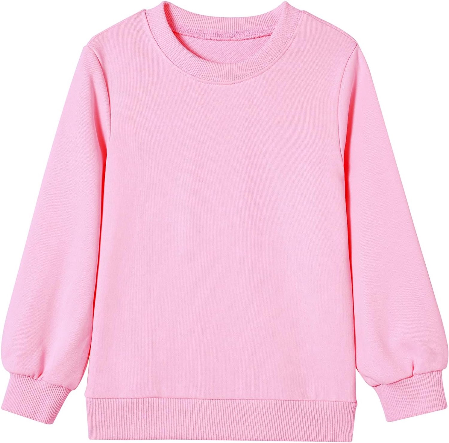 Sweater met ronde hals, lange mouwen