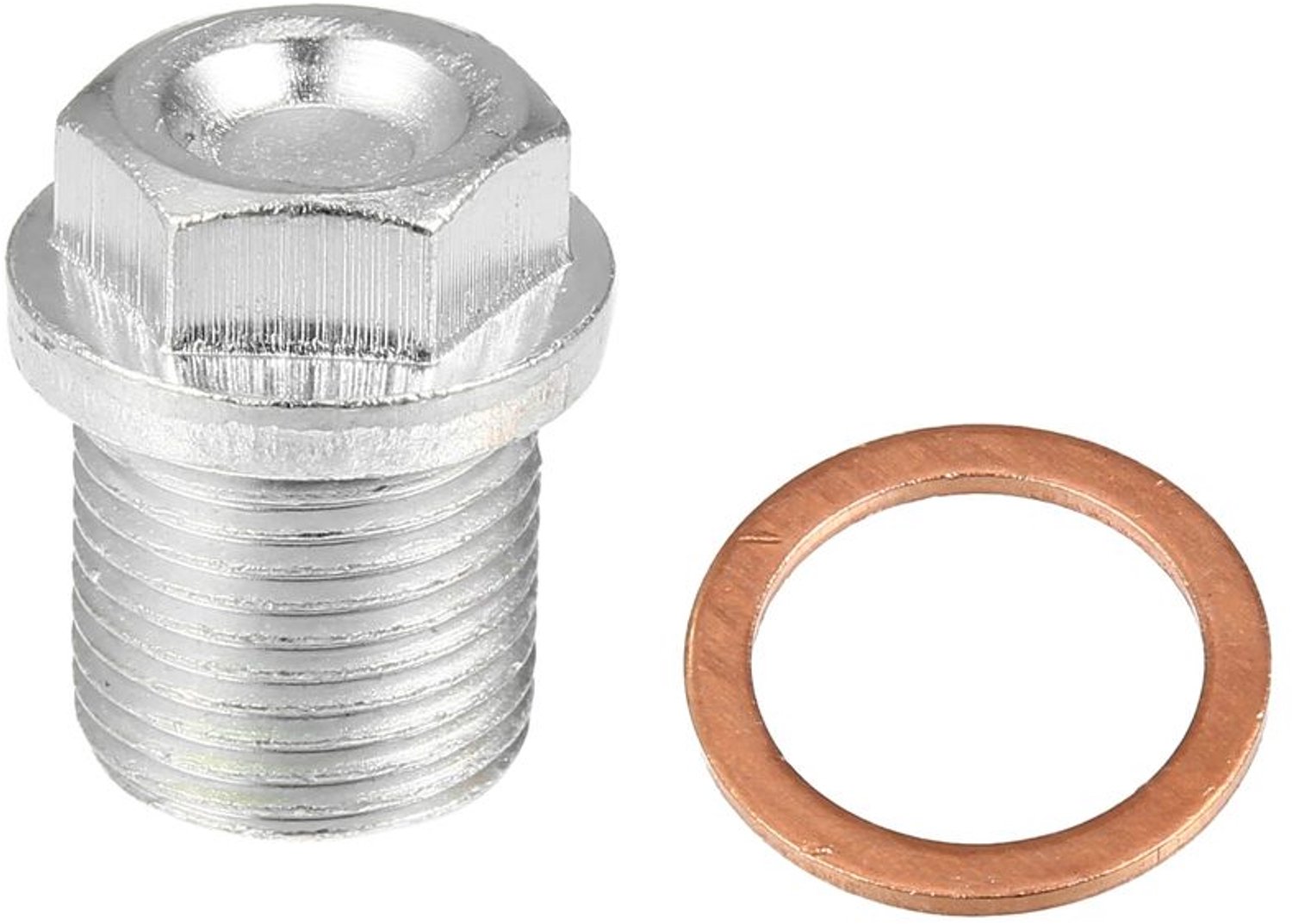Set van 1 Motorolie Afvoerplug M18x1.5 met Pakking