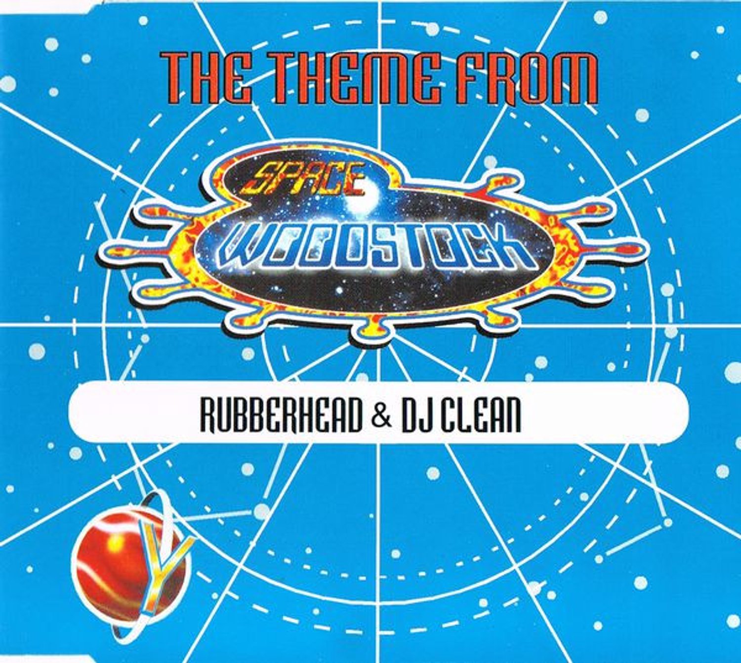 The Theme From Space Woodstock, Rubberhead & DJ Clean | Media condition: Very Good Plus (VG+) | CD, Maxi