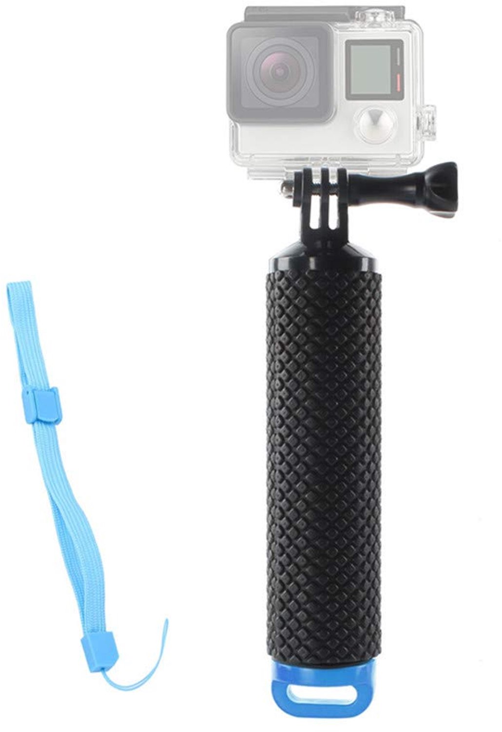 Duikstok Waterdicht - Antislip Handgreep - Verstelbare Polsband - 78 cm - Geschikt voor Actiecamera's - Lichtgewicht 95 g