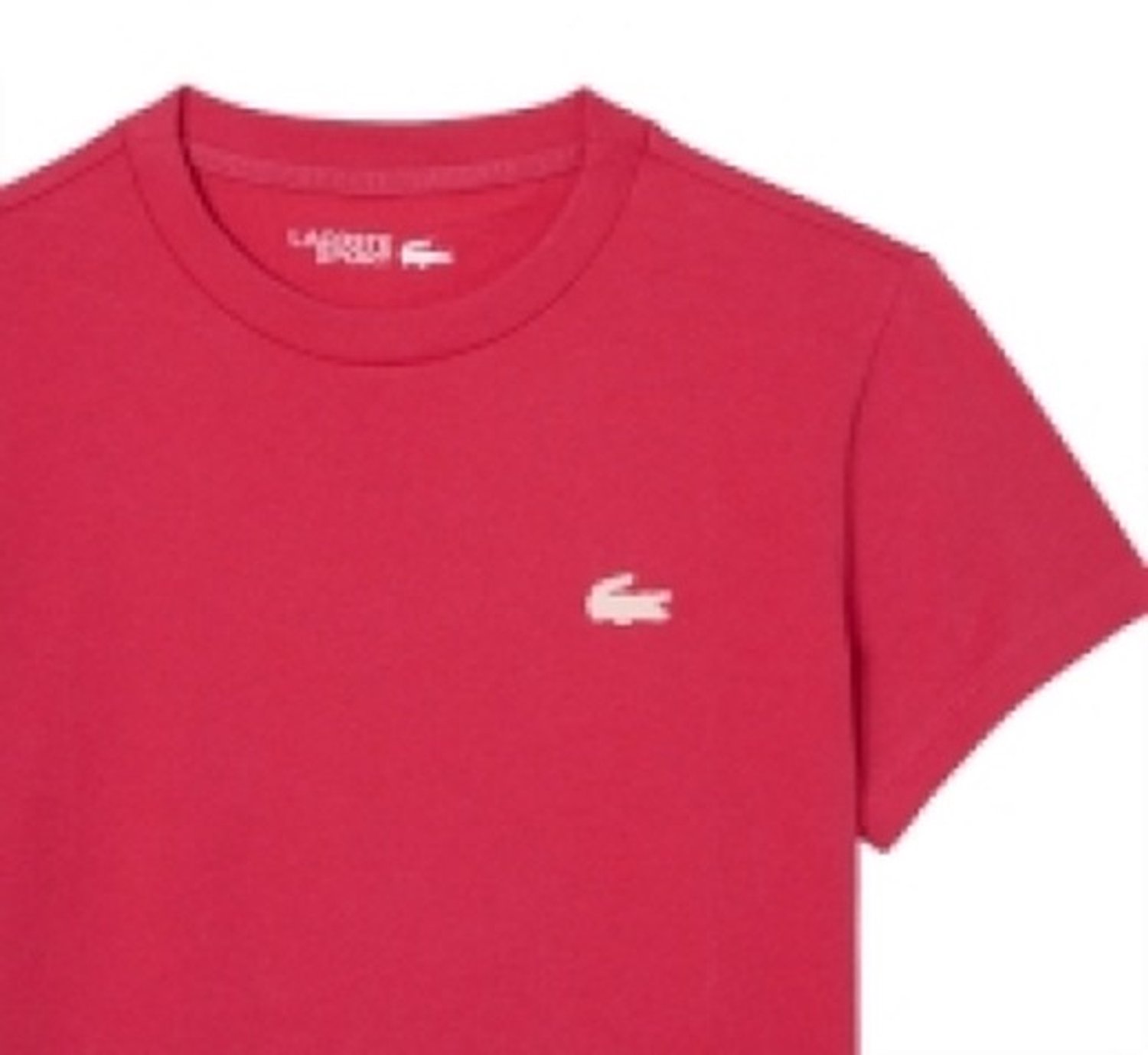 Camiseta Lacoste Core Performance Tf9246 U8x Mujer 36 Rood