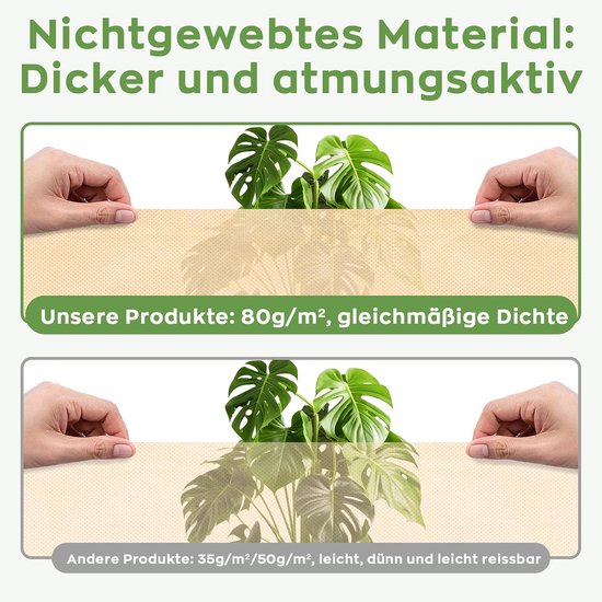 Winterbescherming voor planten, 180 x 120 cm — afbeelding 4
