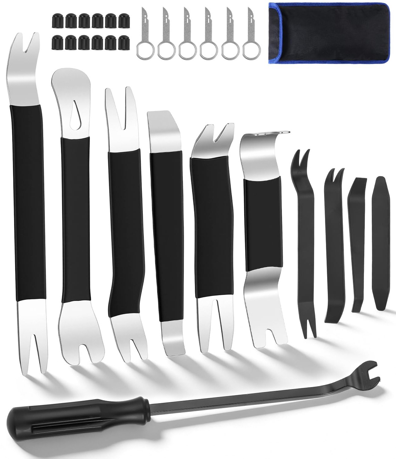 Set van 30 Auto Demontagegereedschap met Trim Wedges