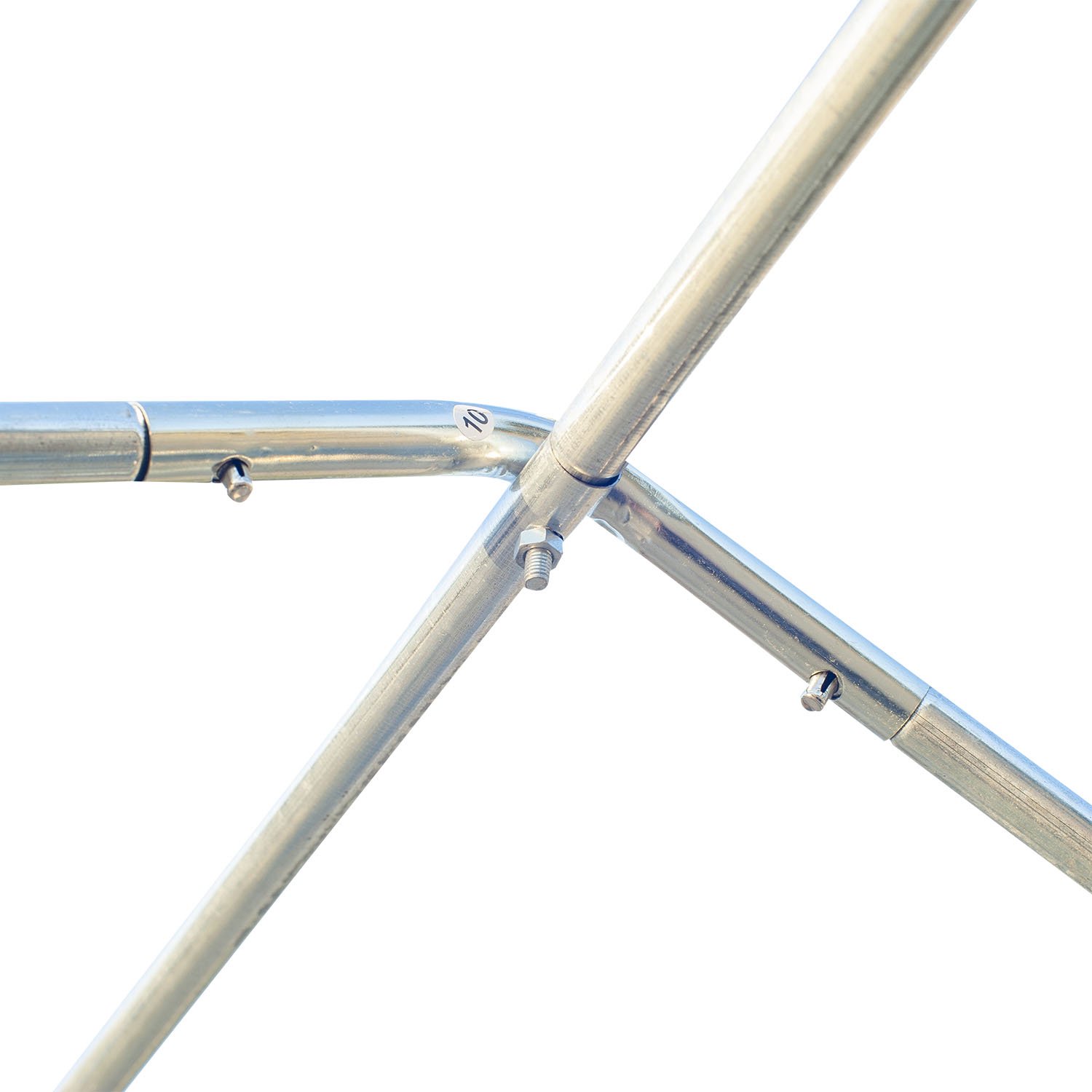 Tuinkas, metalen frame, kweekkas, plantenkas, plantenkas voor buiten, broeikas en tuinserre, stabiel en duurzaam, praktisch en decoratief, geschikt voor tuin, binnenplaats en balkon, voor groenten en planten, 350×300×200 cm, groen – foto 3