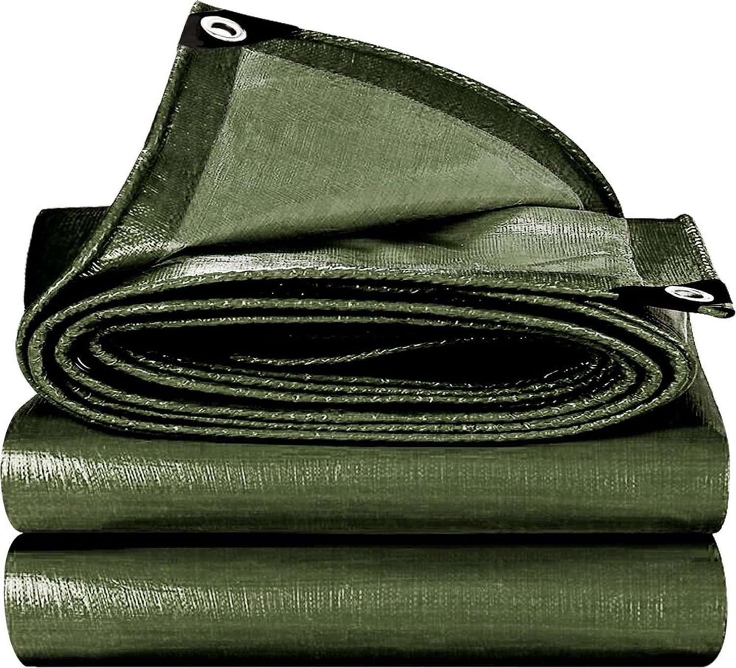 Multifunctionele Waterdichte Tarpaulin met Oogjes in Groen