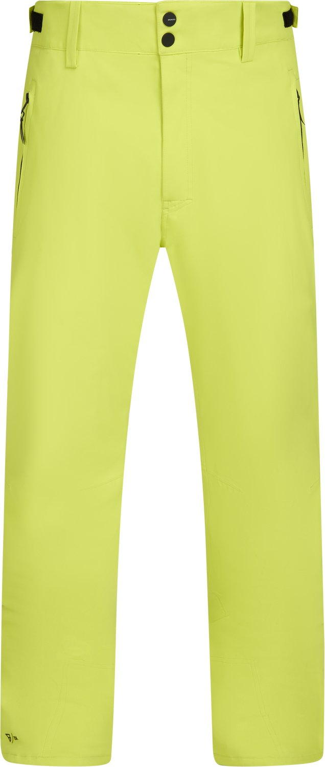 Brunotti Footrail Skibroek Heren – Ski Broek Fleece Lining 15K Waterproof Medium Isolation Acid Lime