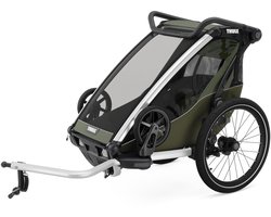 Thule Chariot Lite Single Fietskar Zilver Max 22 kg Jongen