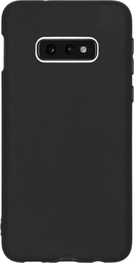imoshion Hoesje - Geschikt voor Samsung Galaxy S10e - Color Backcover - Zwart