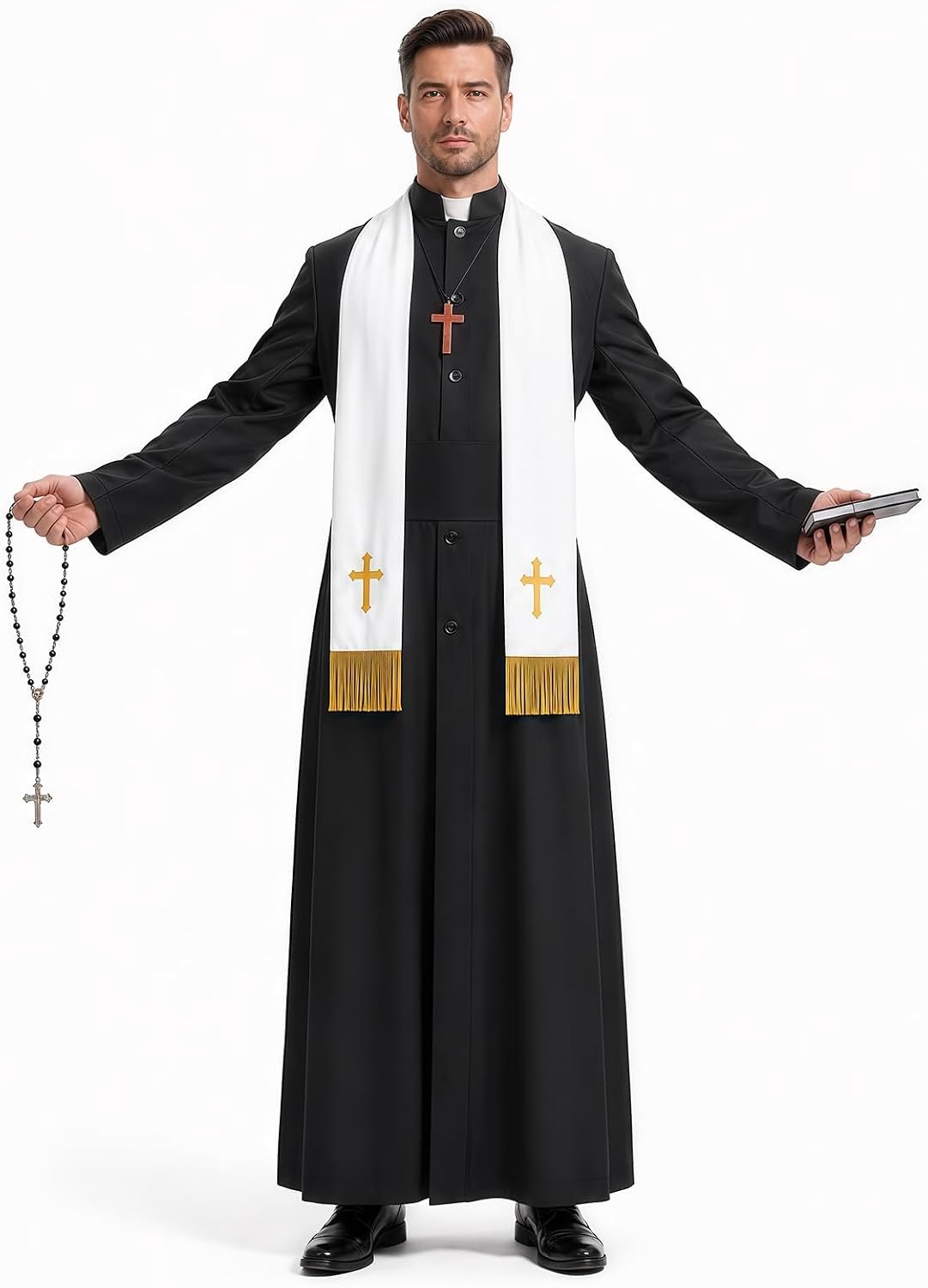 Priesterkostuum voor heren, met accessoires