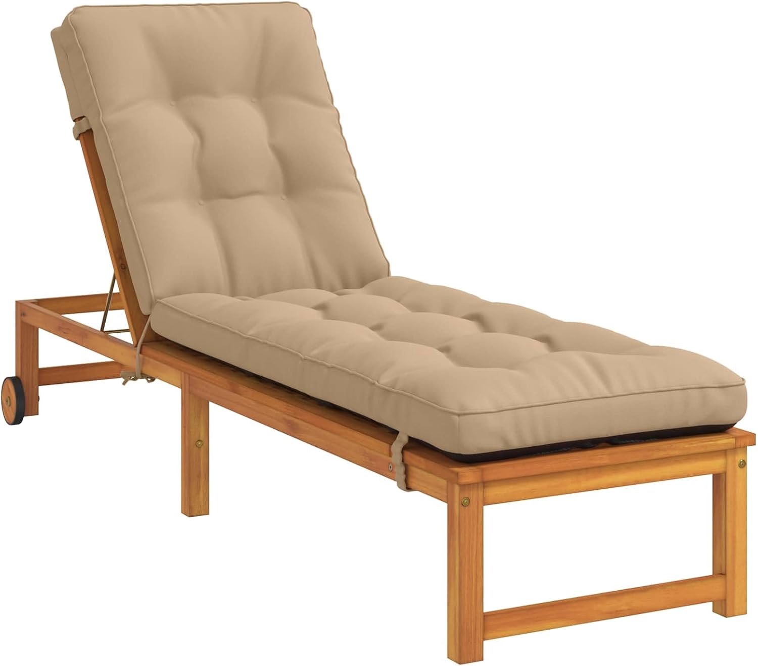Kussen VIANEN 100% polyester zand 200 x 55 x 8 cm
