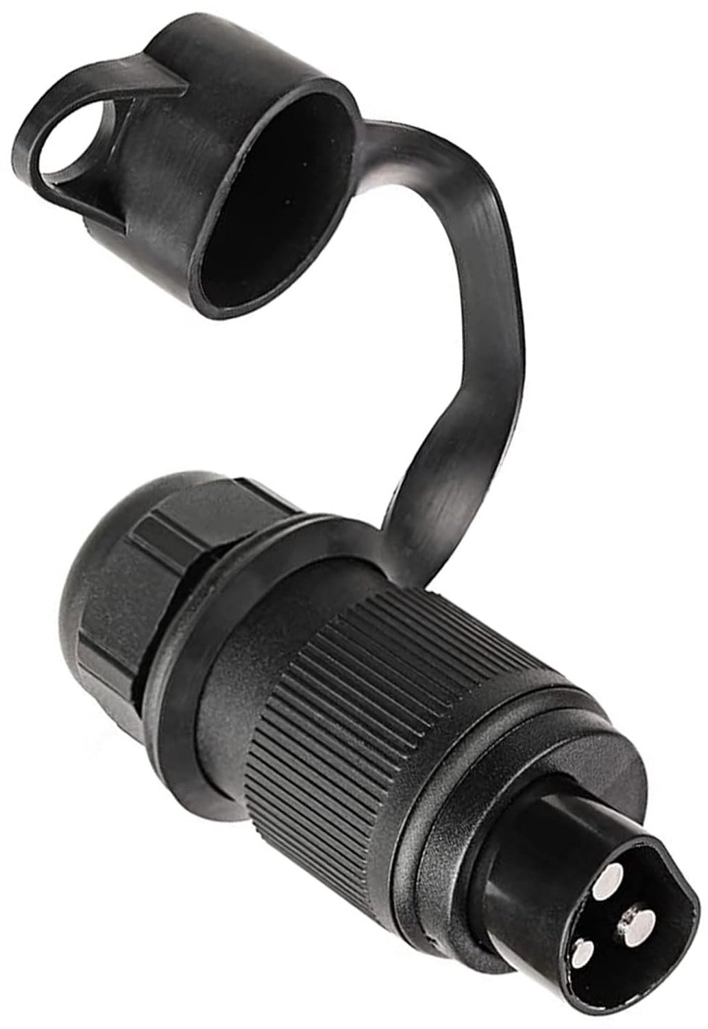 Puller Plug 12v 24v - Standaard DIN 9680, Waterdichte 3-Pin Caravan Stekker voor Aanhangwagens en Campers
