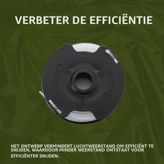 Trimmerdraad Accessoires voor Parkside PRTA 20-Li A1/B2/C3 - 6 Stuks van 27FT/8.3M voor Tuinonderhoud en Snijwerk — afbeelding 2