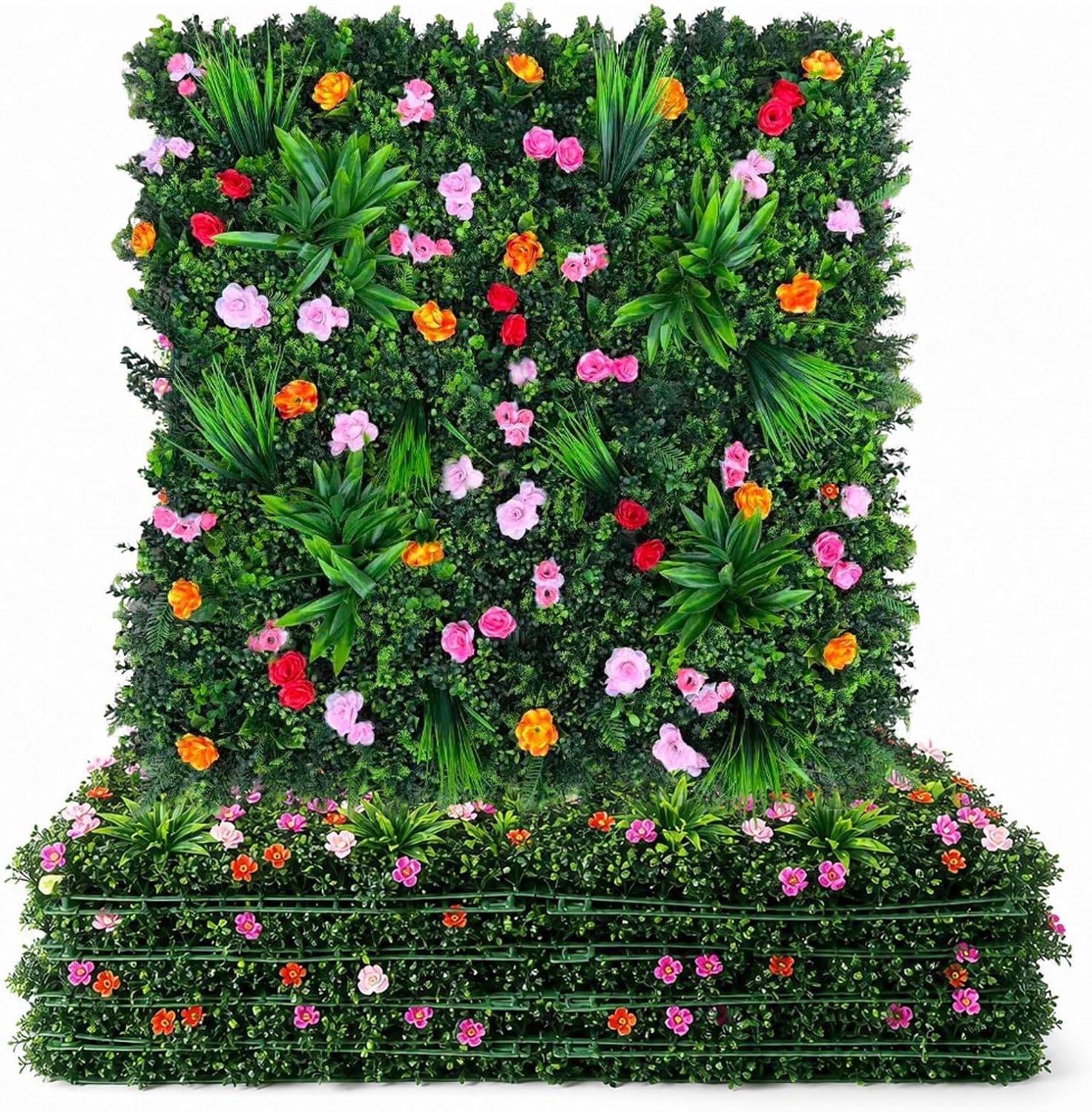 Kunstplanten En -bloemen, Groene Wandpanelen, Privacyscherm