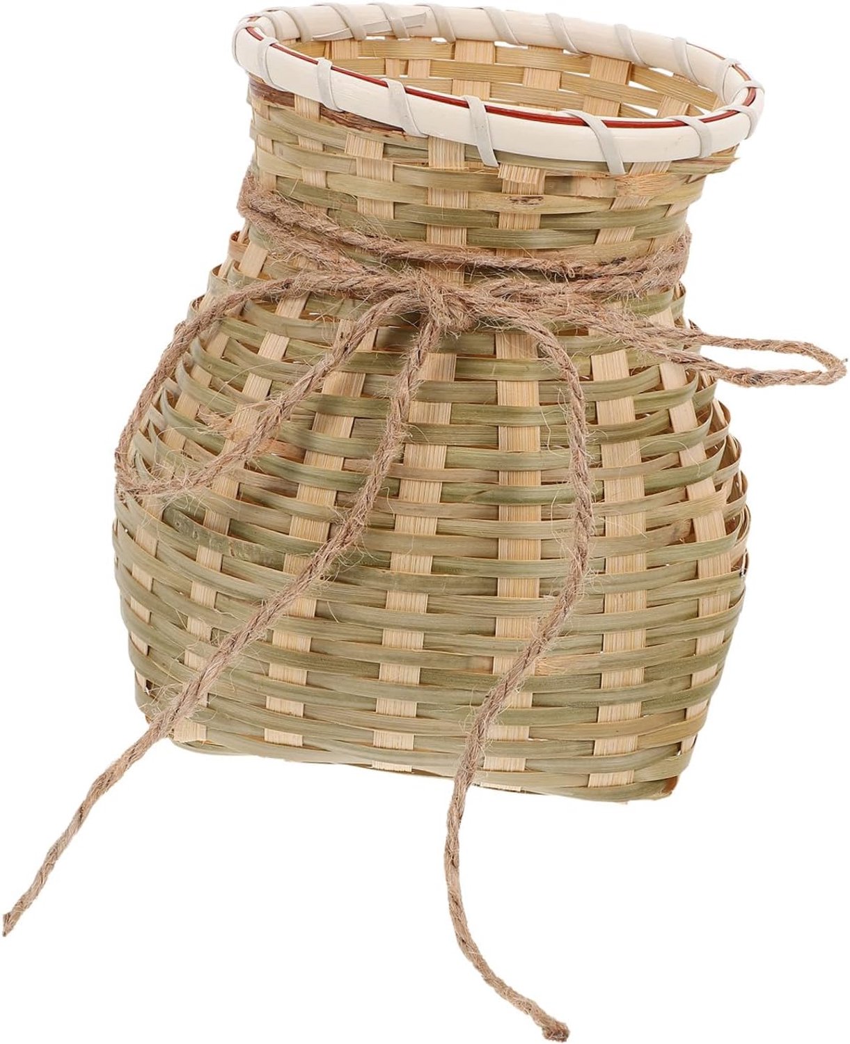 1 Stuk bamboe bloemenmand opbergmanden boerderijdecor kleine geweven mand rieten dienblad pantry organisatie storage basket Handgemaakte mand thuis opbergmand geweven bloemenmand