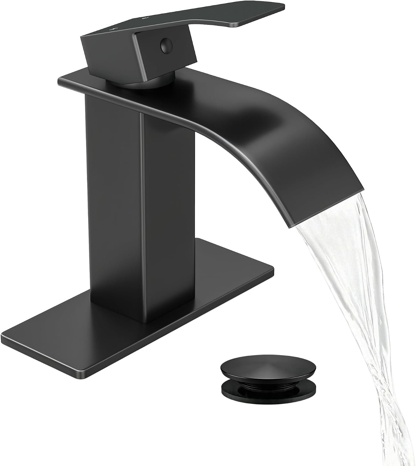 Kraan Rv Toilet Enkele Handvat 1 of 3 Gat Badkamer Wastafel Kraan Wastafel Kraan met Dek en Pop-up Afvoer