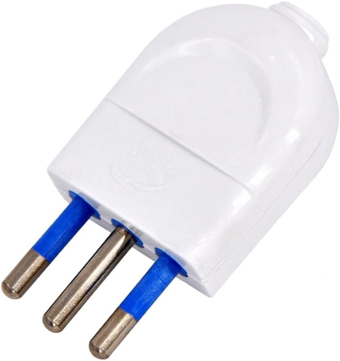 2P+T 10A White Plug