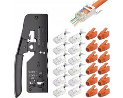RJ45 Krimptang & Connectoren CAT5-CAT7: Universeel & Snel
