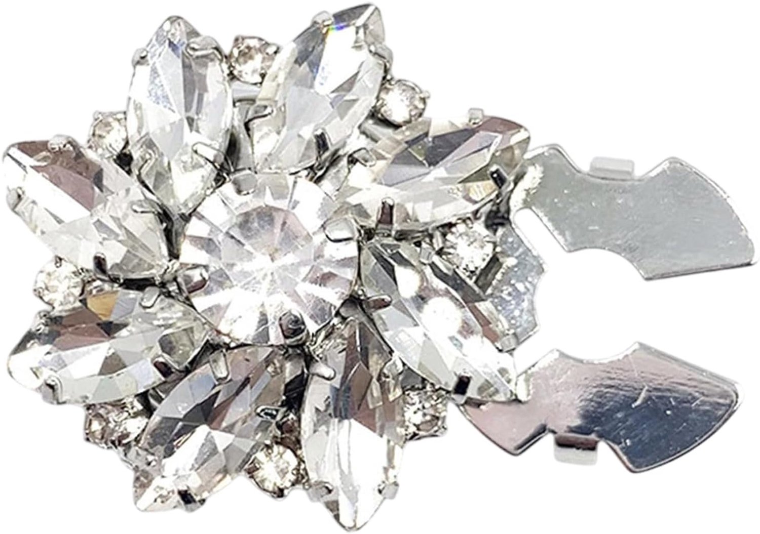 Knoopsluitingen voor dames, strass knoopsluitingen - glanzend