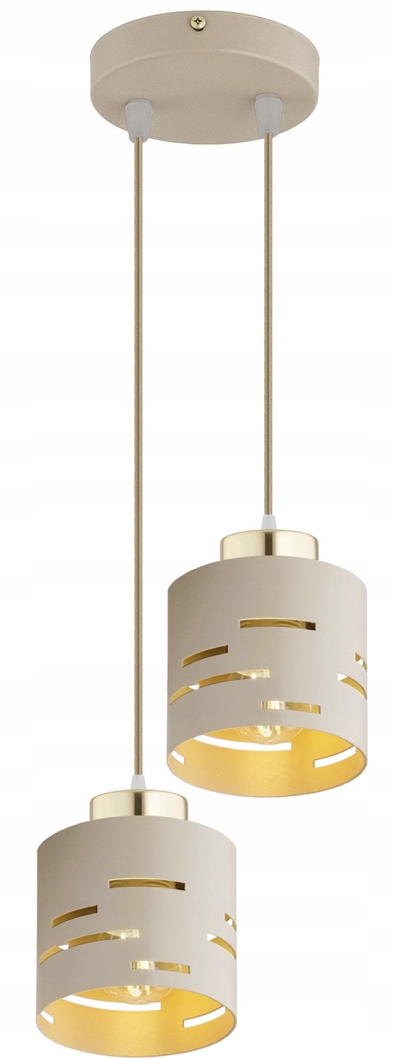 Merkloze Plafondlamp Beige - Stijlvol en Modern