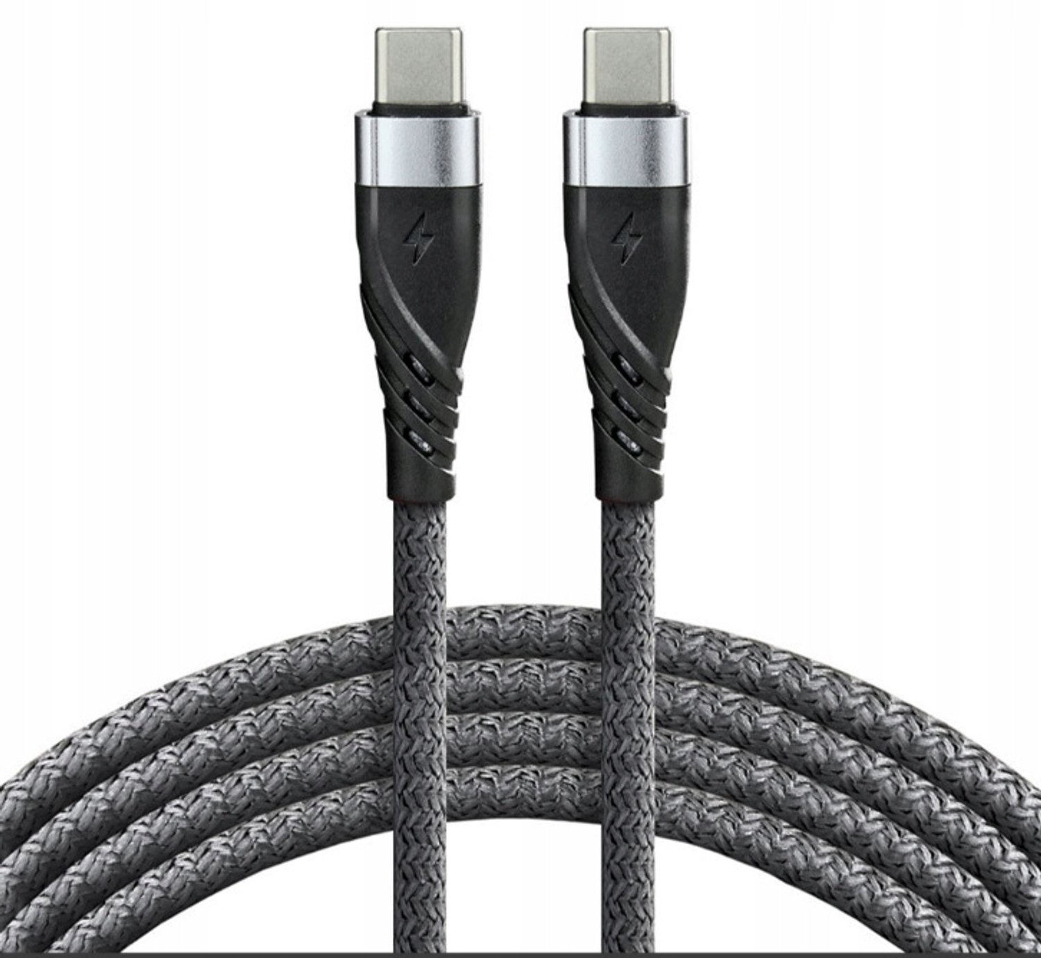 Everactive USB-C Kabel 60W Power Delivery 1m Grijs