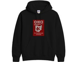 Ohio Hoodie – It's a Buckeye Leaf, seriously! – Casual Outfit – Unisex Hoodie voor Dames & Heren – Leuk Cadeau