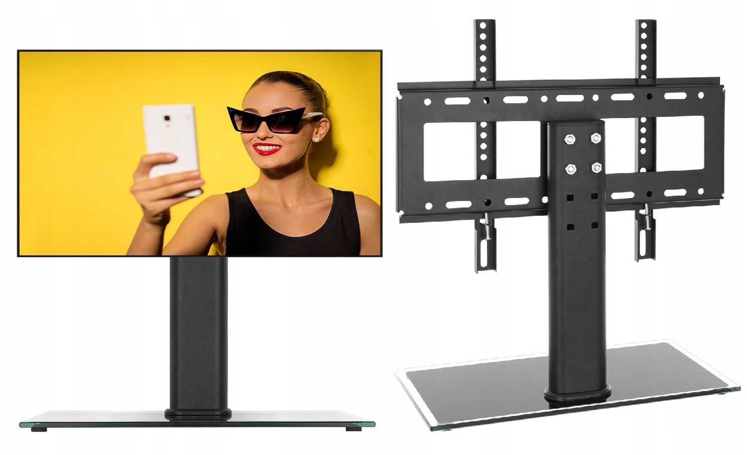 TV Standaard Voet 25-50 inch, Draaibaar, Verstelbare Hoogte
