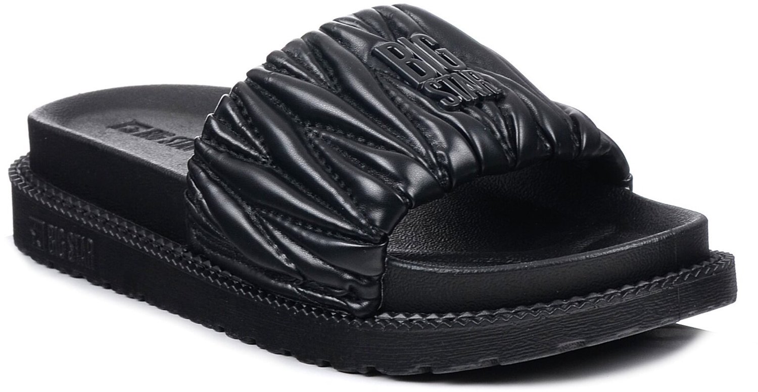 Dames Platform Slippers Zwart Big Star NN274A745 - Maat 37