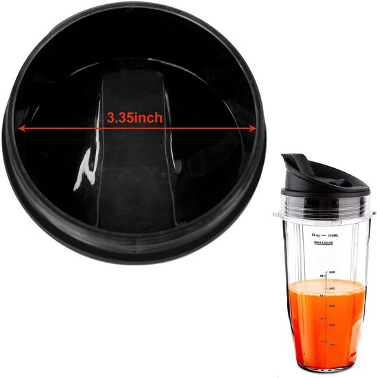 2 Stuks Vervangende Deksels voor Blender met 8.5 cm Diameter — afbeelding 5
