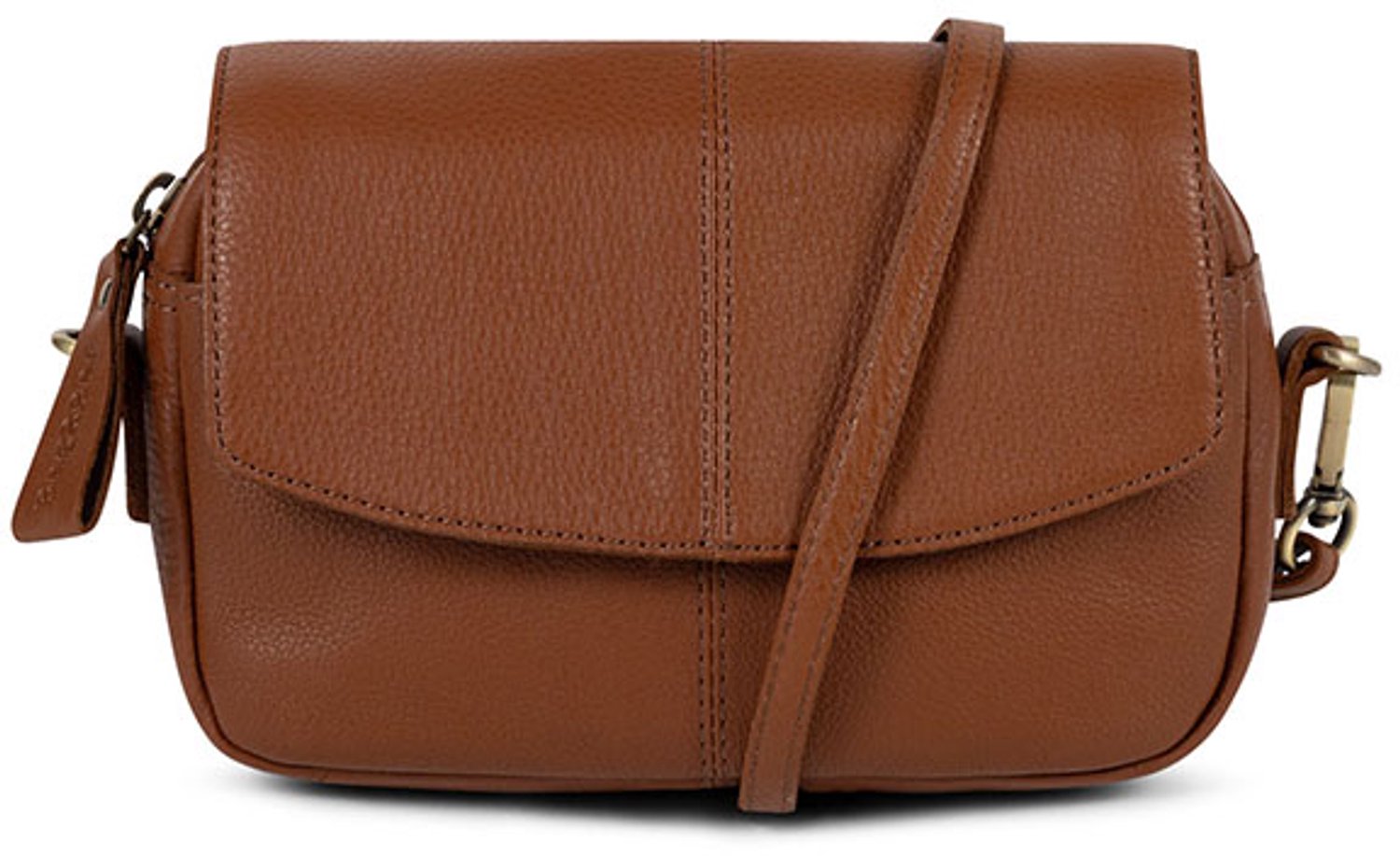 Bag2Bag Schoudertasje Melfort Cognac/Tan