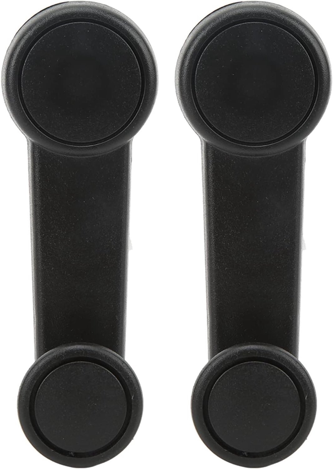 Set van 2 Raam Pendel Winder Handgrepen voor Auto's - Duurzame Vervangingen voor Ford Modellen zoals Transit, Focus, Fiesta en Escort (Zwart)
