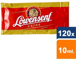Lowensenf | Mosterd Extra Scherp | 120 x 10 ml