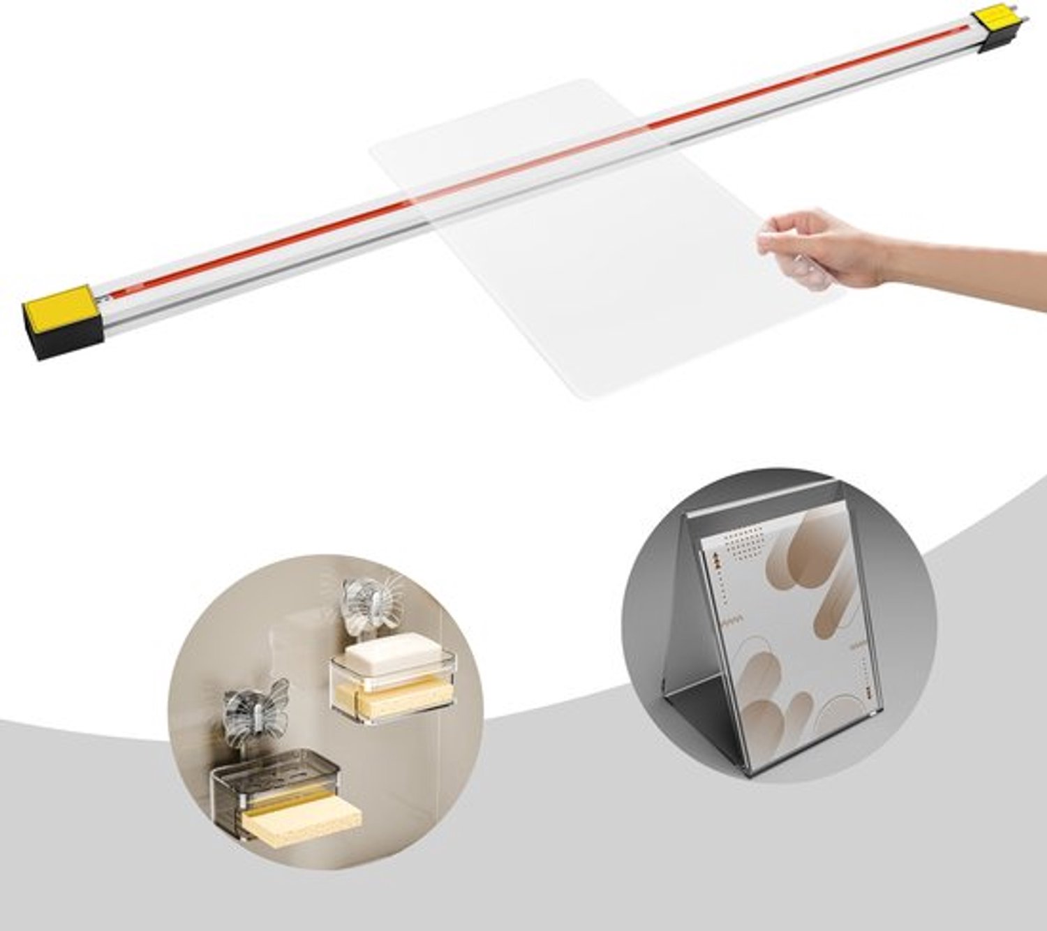 Buigmachine Kunststof 125 Cm - 1500 W Vermogen - Aluminiumlegering En Glas - Elektrisch Snoer - Voor Acryl En PVC Plaat
