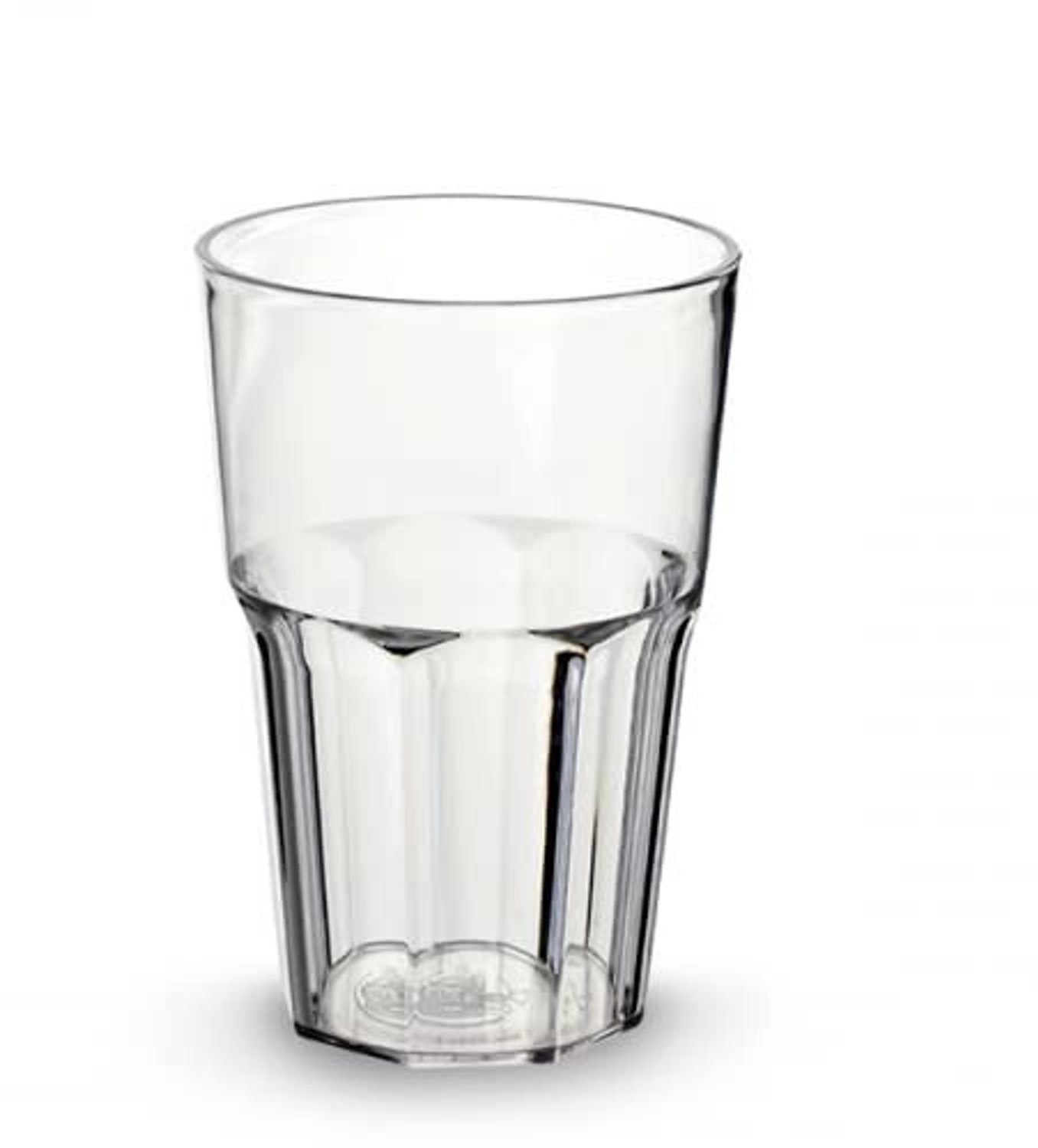 Beker 380 ml - 6 stuks - Transparante Bekers - Polycarbonaat - Onbreekbaar - Lichtgewicht - Plastic Beker