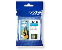 Brother LC-421XLC - Originele Cartridge - Hoge capaciteit - Cyaan