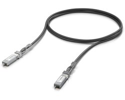 Ubiquiti UACC-DAC-SFP10-1M InfiniBand-kabel SFP+ Zwart