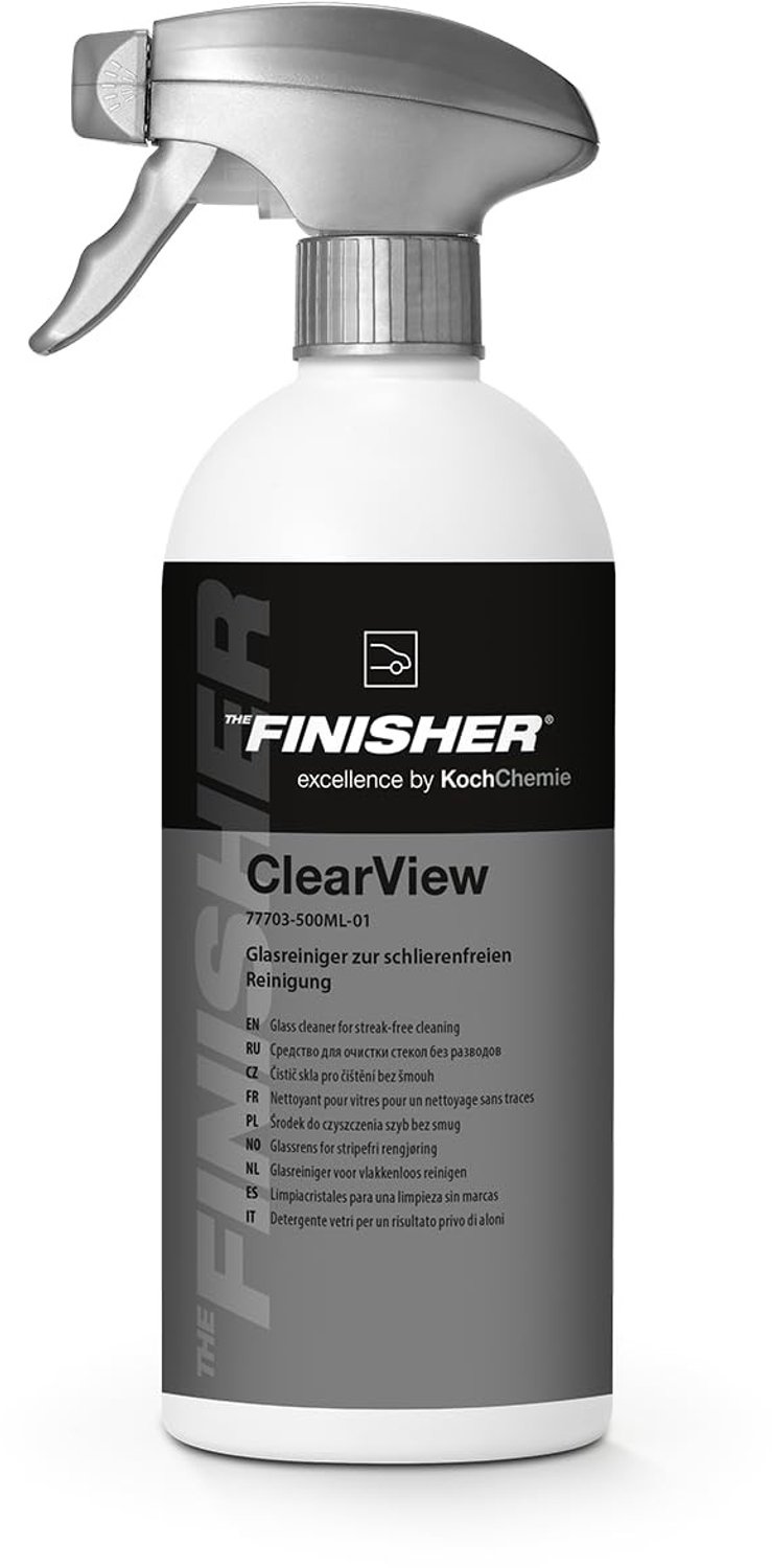 Glasreiniger ClearView - 500 ml - Streeploos Schoonmaken