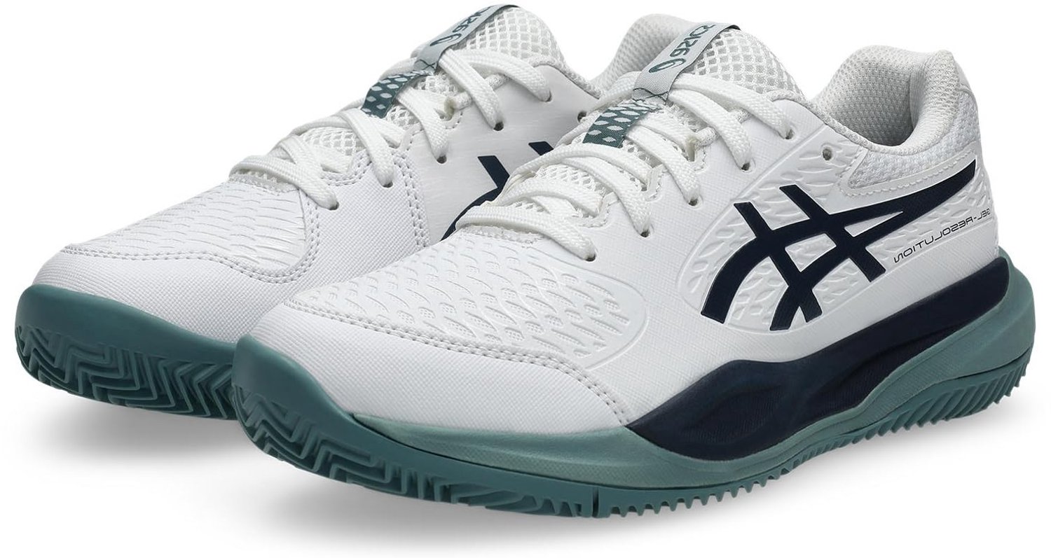 ASICS Gel-Resolution X GS Clay Tennisschoenen /MIDNIGHT 39.5 Wit
