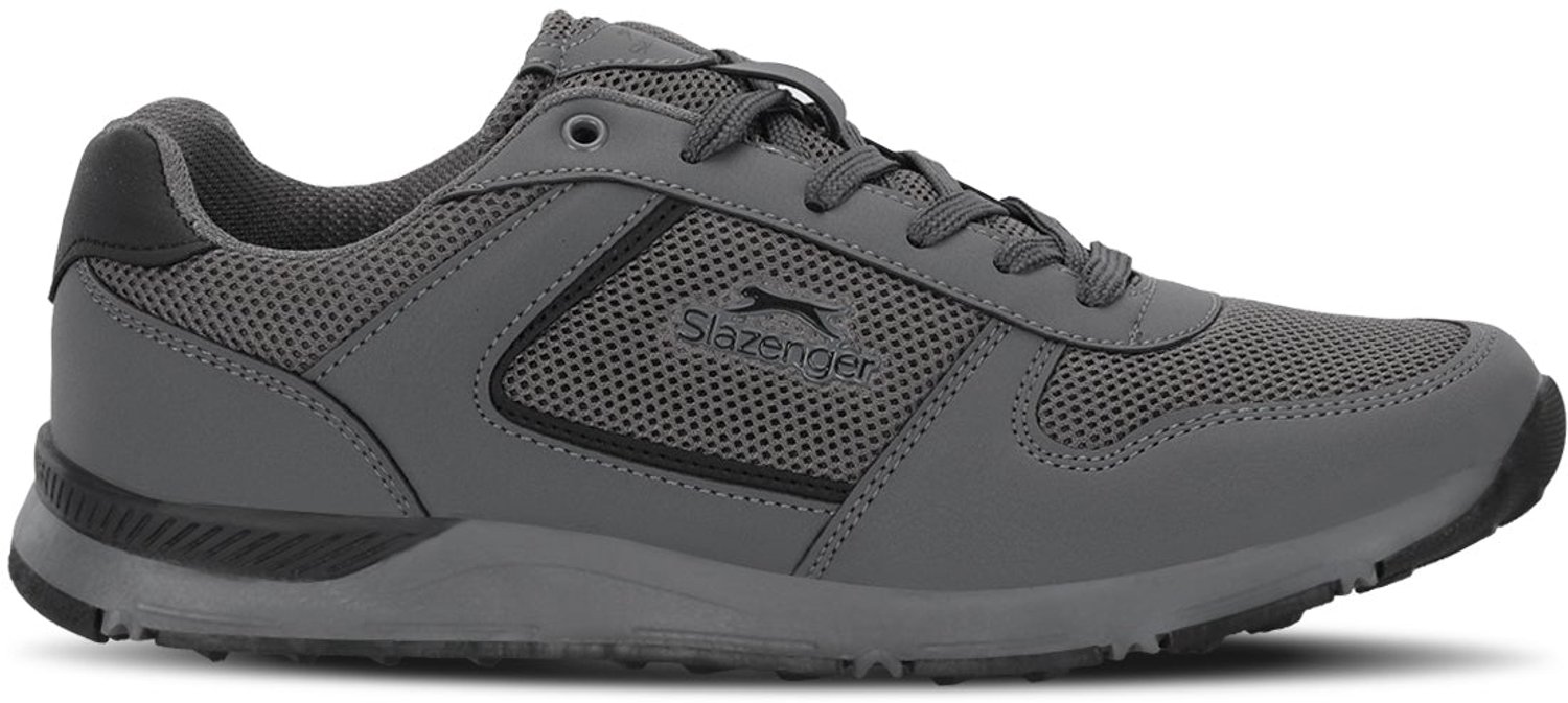 Slazenger Aifric Heren Sneakers - Donkergrijs