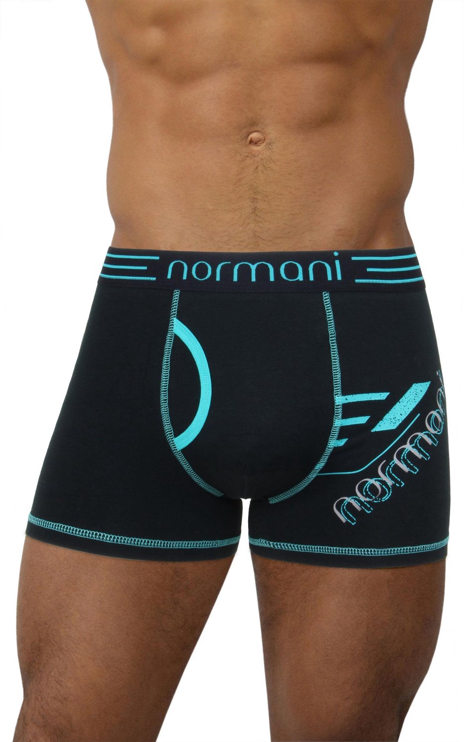 6 stuks retro boxershorts van katoen met een opening aan de voorkant