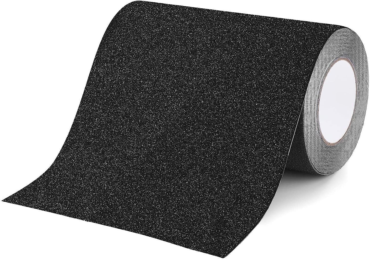 Antislip Plakband 20 x 10 m, Zwart, Voor Trap en Vloeren