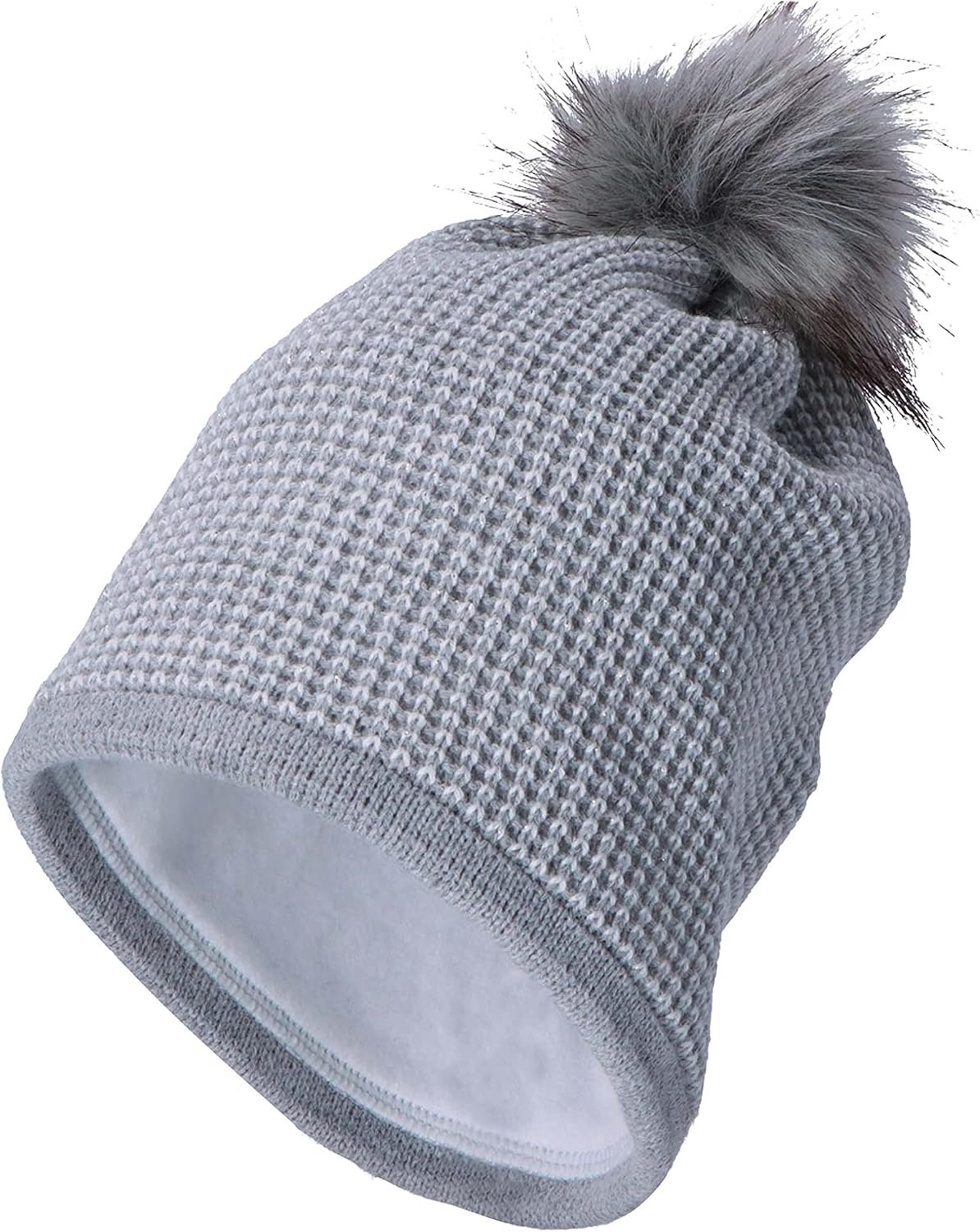Sterntaler Babymuts met Glitters en Bontje - Warm & Zacht